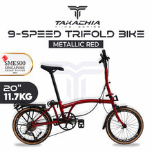 Charger l'image dans la galerie, TAKACHIA® TIIME SERIES TRIFOLD BIKE - C20