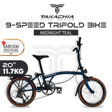 Load image into Gallery viewer, TAKACHIA® TIIME SERIES TRIFOLD BIKE - 20&quot;
