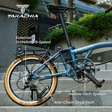 Load image into Gallery viewer, TAKACHIA® TIIME SERIES ALUMINUM VERSION TRIFOLD BIKE - A16