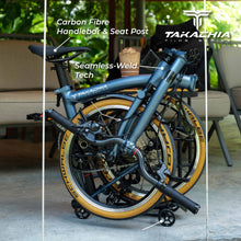 이미지를 갤러리 뷰어에 로드 , TAKACHIA® TIIME SERIES ALUMINUM VERSION TRIFOLD BIKE - A16