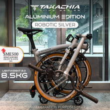 이미지를 갤러리 뷰어에 로드 , TAKACHIA® TIIME SERIES ALUMINUM VERSION TRIFOLD BIKE - A16