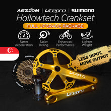 Load image into Gallery viewer, LITEPRO Package: Hollow-Tech Crankset