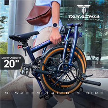 Charger l&#39;image dans la galerie, TAKACHIA® TIIME SERIES TRIFOLD BIKE - C20&quot;
