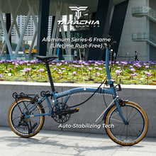 Load image into Gallery viewer, TAKACHIA® TIIME SERIES ALUMINUM VERSION TRIFOLD BIKE - A16

