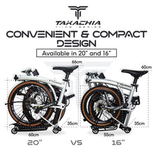 이미지를 갤러리 뷰어에 로드 , TAKACHIA® TIIME SERIES TRIFOLD BIKE - C20&quot;
