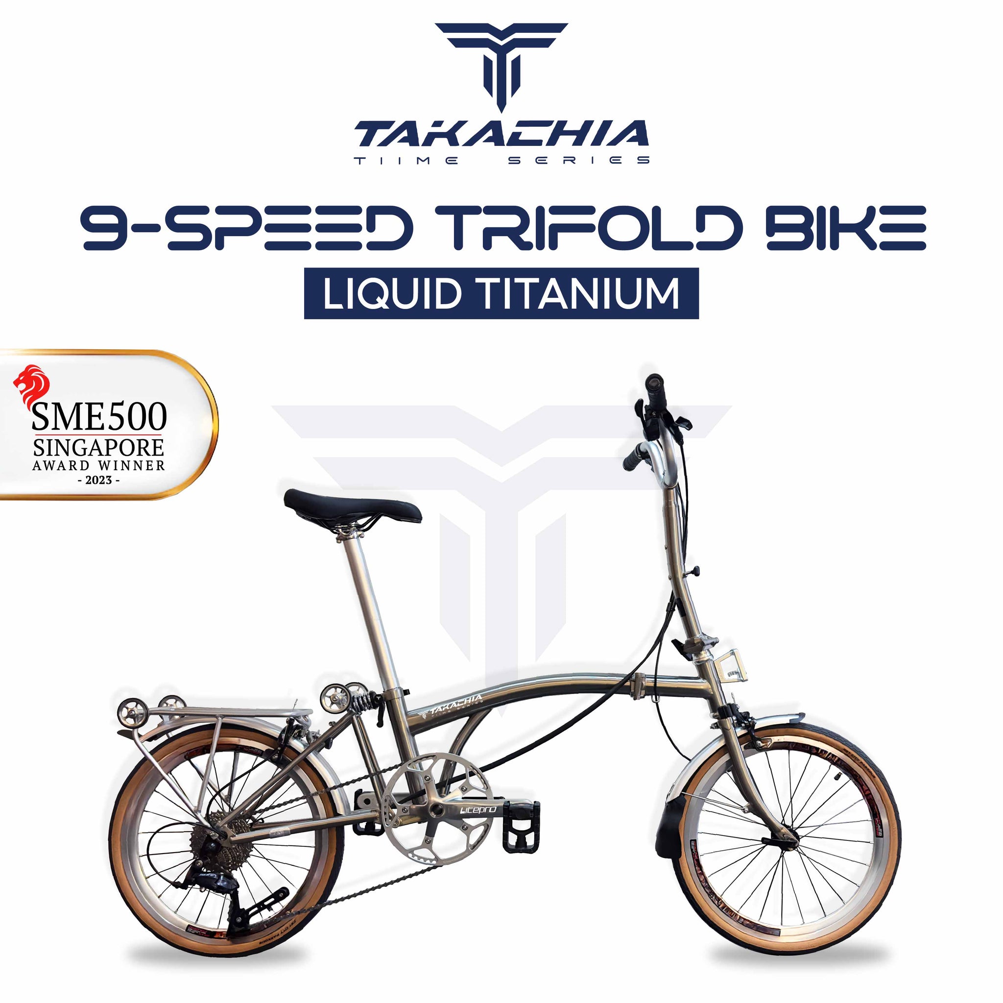 TAKACHIA® TIIME SERIES TRIFOLD BIKE - C16 – Begasso.sg