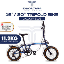 Load image into Gallery viewer, TAKACHIA TIIME SERIES TRIFOLD BIKE - 16&quot;
