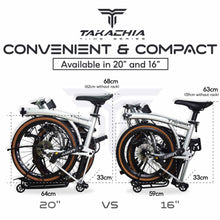 Lade das Bild in den Galerie-Viewer, TAKACHIA® TIIME SERIES TRIFOLD BIKE - C20&quot;

