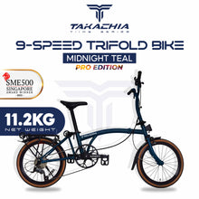 Cargar imagen en el visor de la galería, TAKACHIA® TIIME SERIES TRIFOLD BIKE - C16&quot;
