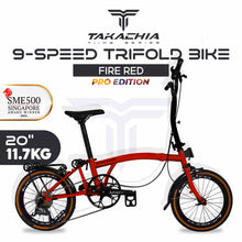 Charger l&#39;image dans la galerie, TAKACHIA® TIIME SERIES TRIFOLD BIKE - C20&quot;
