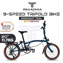 Charger l&#39;image dans la galerie, TAKACHIA® TIIME SERIES TRIFOLD BIKE - C20&quot;
