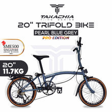 Cargar imagen en el visor de la galería, TAKACHIA® TIIME SERIES TRIFOLD BIKE - C20&quot;
