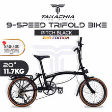 Charger l&#39;image dans la galerie, TAKACHIA® TIIME SERIES TRIFOLD BIKE - C20&quot;
