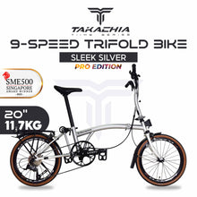 Charger l&#39;image dans la galerie, TAKACHIA® TIIME SERIES TRIFOLD BIKE - C20&quot;
